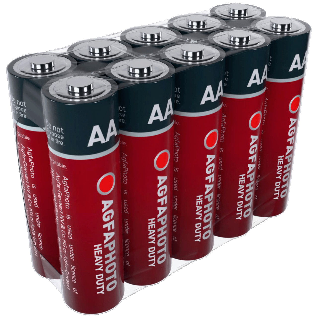 Baterija Zinc-Carbon, AA, 1.5 V, blister 10 kom. — fotografija 1