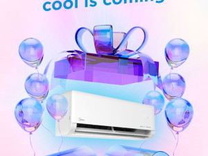MIDEA SOLSTICE KLIMA 12 INVERTER -25 WIFI AI DVA VANJSKA GRIJACA — fotografija 1