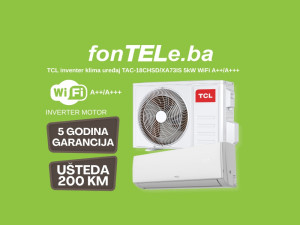 TCL inventer klima TAC-18CHSD/XA73IS 5kW WiFi A++/A+++ *AKCIJA* — fotografija 1