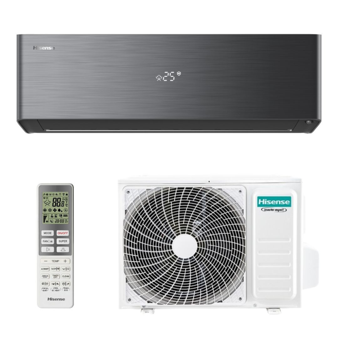 KLIMA HISENSE 12 QH35XV3BG INVERTER A+++ Energy pro X QH35 crna — fotografija 1