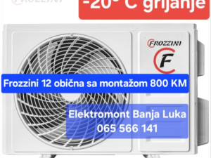 Klima 12 Frozzini -20C sa ugradnjom 1000KM B.Luka 065 566 141 — fotografija 1