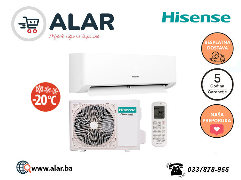 Hisense klima Expert Smart 18 K CF50 -20 Inverter — fotografija 1