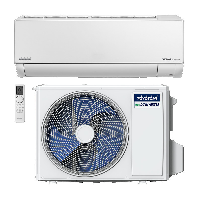 Klima TOYOTOMI Sedai A13SC 3,5kW A+++ Inverter -30 — fotografija 1