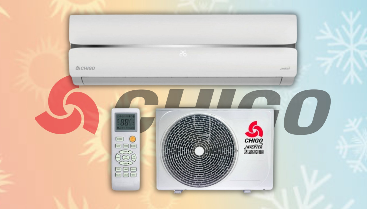 KLIMA SA UGRADNJOM INVENTER 12ka CHIGO CS-35V3G-1C172AM SA WI-FI — fotografija 1