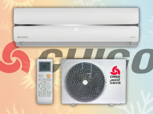 KLIMA SA UGRADNJOM INVENTER 12ka CHIGO CS-35V3G-1C172AM SA WI-FI — fotografija 1