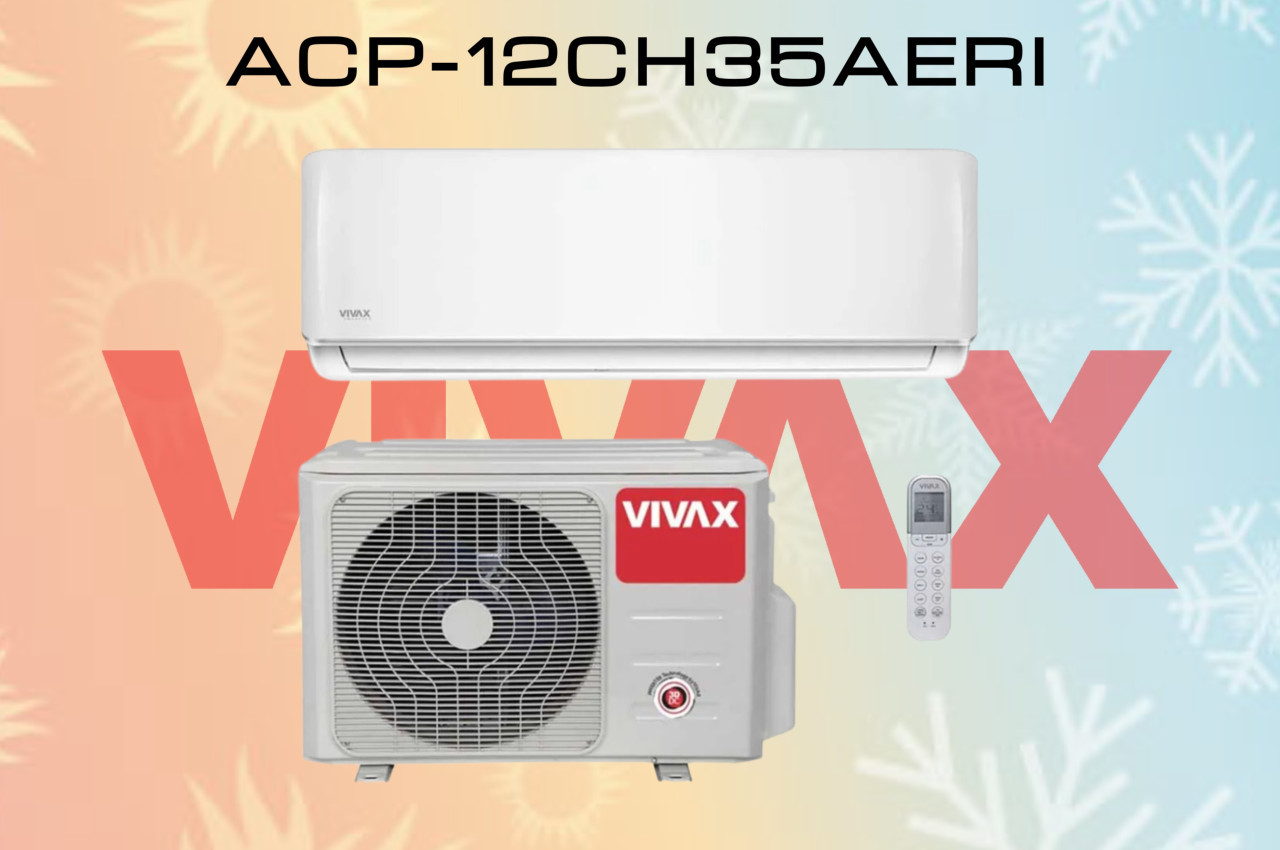 KLIMA SA UGRADNJOM INVERTER 12ka VIVAX ACP-12CH35AERI — fotografija 1