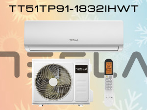 KLIMA SA UGRADNJOM INVERTER 18ka TESLA TT51TP91-1832IHWT SA WI-FI — fotografija 1