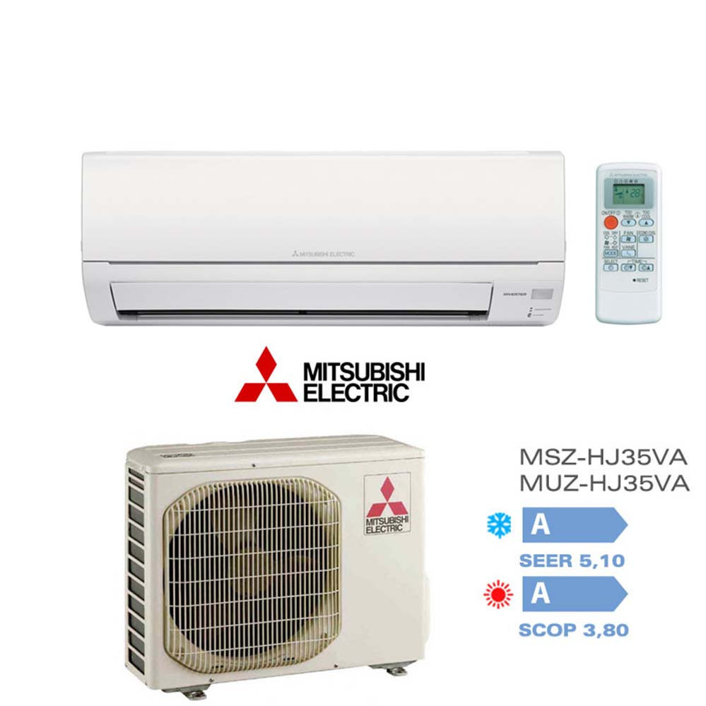 Mitsubishi klima 12k HJ35VA standard DC inverter — fotografija 1