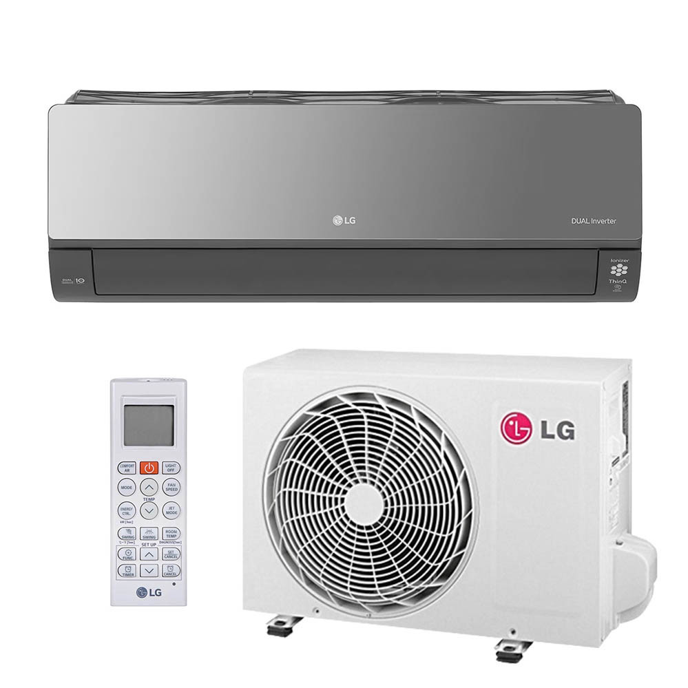 LG klima 12k AC12BK Artcool Mirror — fotografija 1
