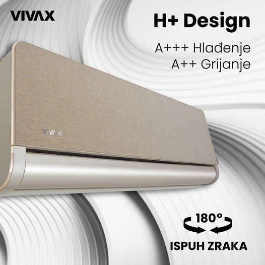 VIVAX COOL klima ACP-18CH50AEHI R32 GOLD zlatna — fotografija 1