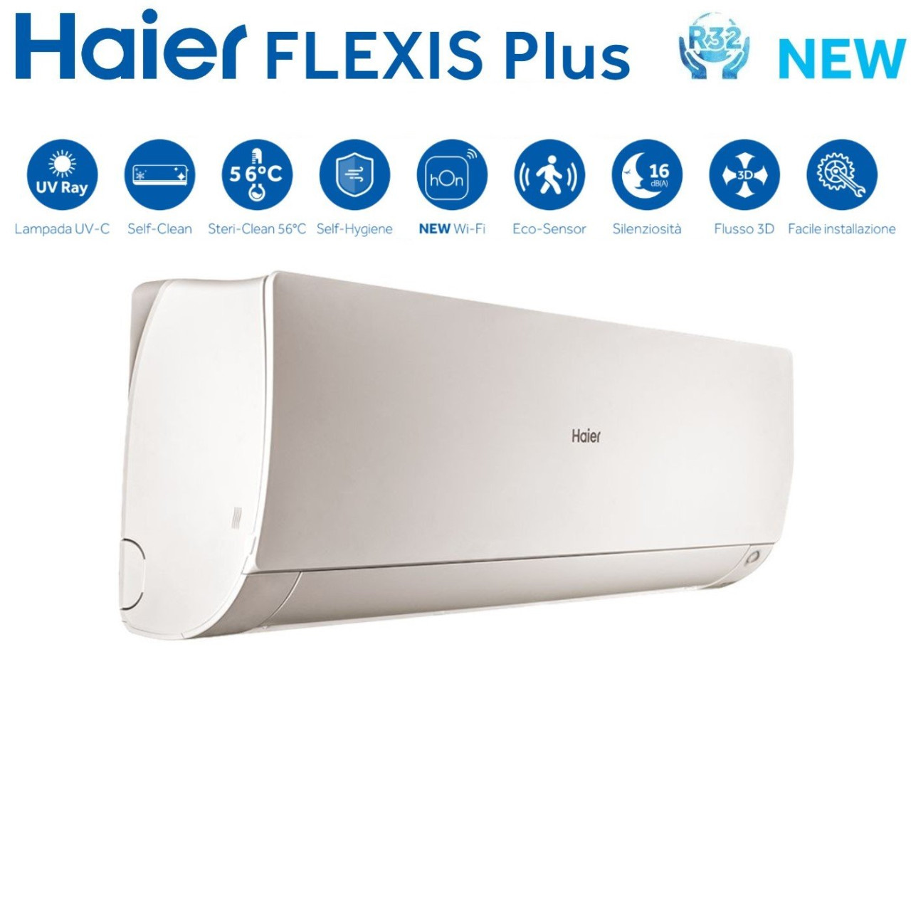 Haier Flexis 12-ka AS35S2SF1FA/1U35S2SM1FA  inverter — fotografija 1