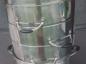 ALUMINIJSKI SET ZA KUHANJE NA PARI-1000 WATI — fotografija 1