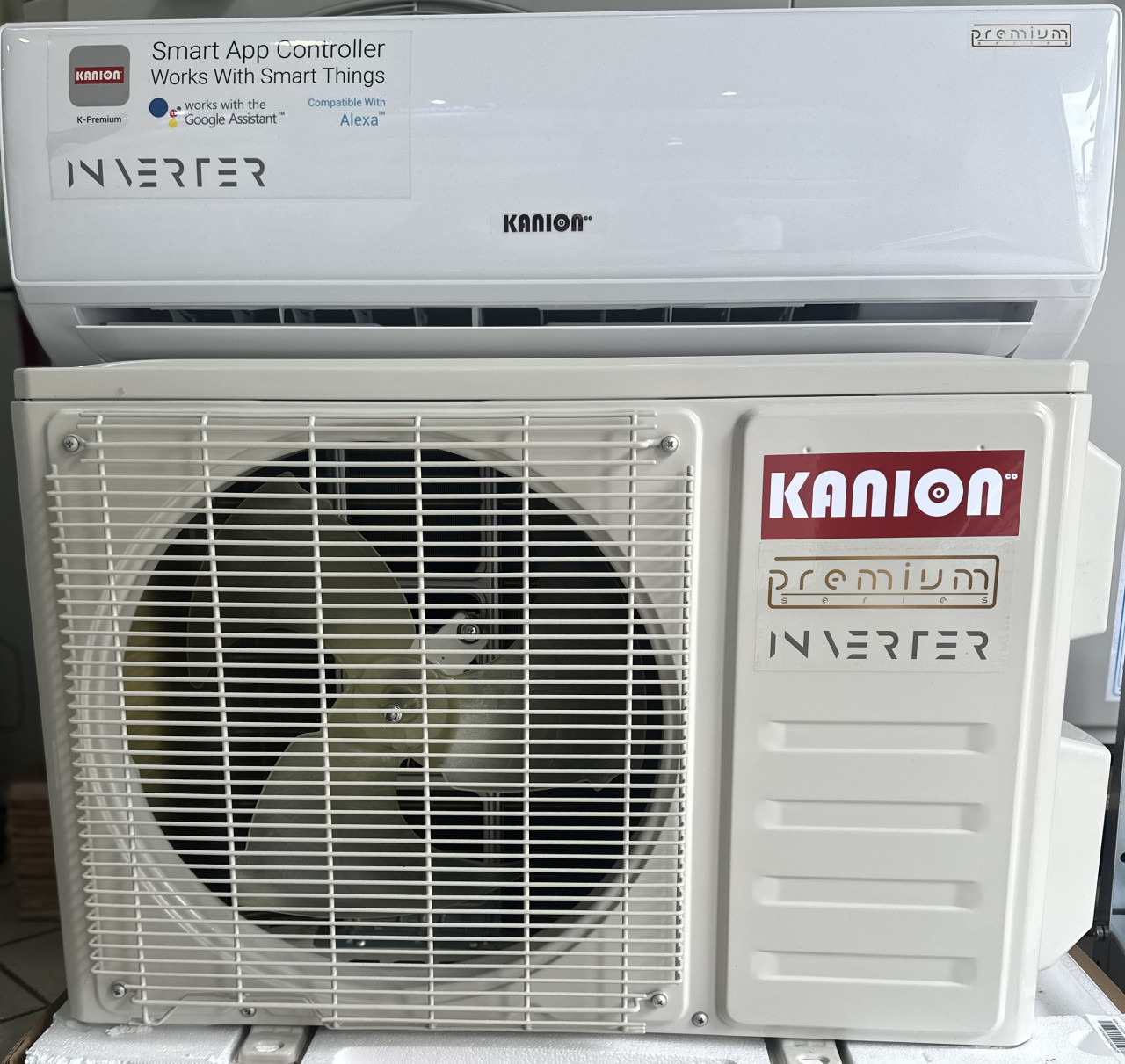 KANION KLIMA KWSM-12IR32HF sa nosačima i cijevima za montažu — fotografija 1