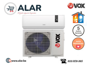 Klima VOX 24 INVERTER GRIJE HLADI IFX24-SCCT — fotografija 1