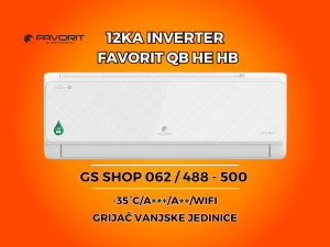 Klima FAVORIT 12KA INVERTER -35 / A+++ / GRIJAČ — fotografija 1