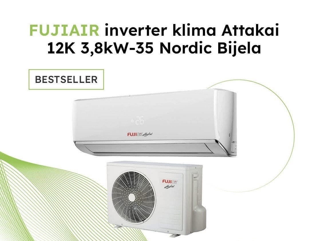 Fujair inverter Attakai 12K 3,8kW -35*84mj.garancija* — fotografija 1