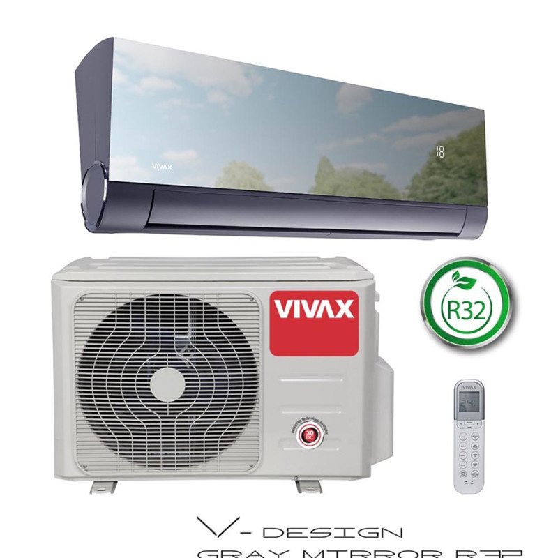 Vivax klima ACP-12CH35AEVI/I2s R32 GRAY MIRROR — fotografija 1