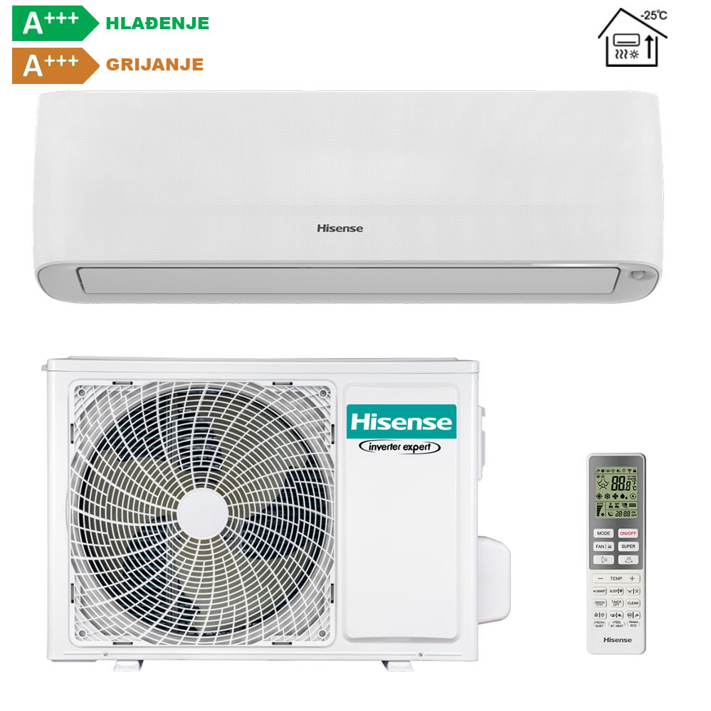 Hisense klima Energy Nordic 12 K QH35XVOE — fotografija 1