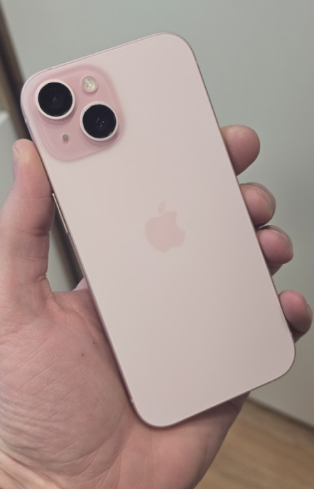 iPhone 15 128 GB Pink *Perfeknto stanje* 88% BATERIJA GARANCIJA — fotografija 1