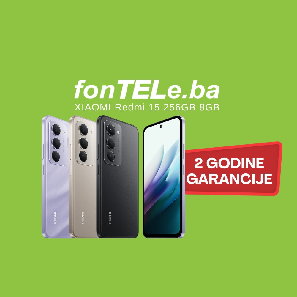 XIAOMI Redmi 15 256GB 8GB *AKCIJA* 2 GODINE GARANCIJE — fotografija 1