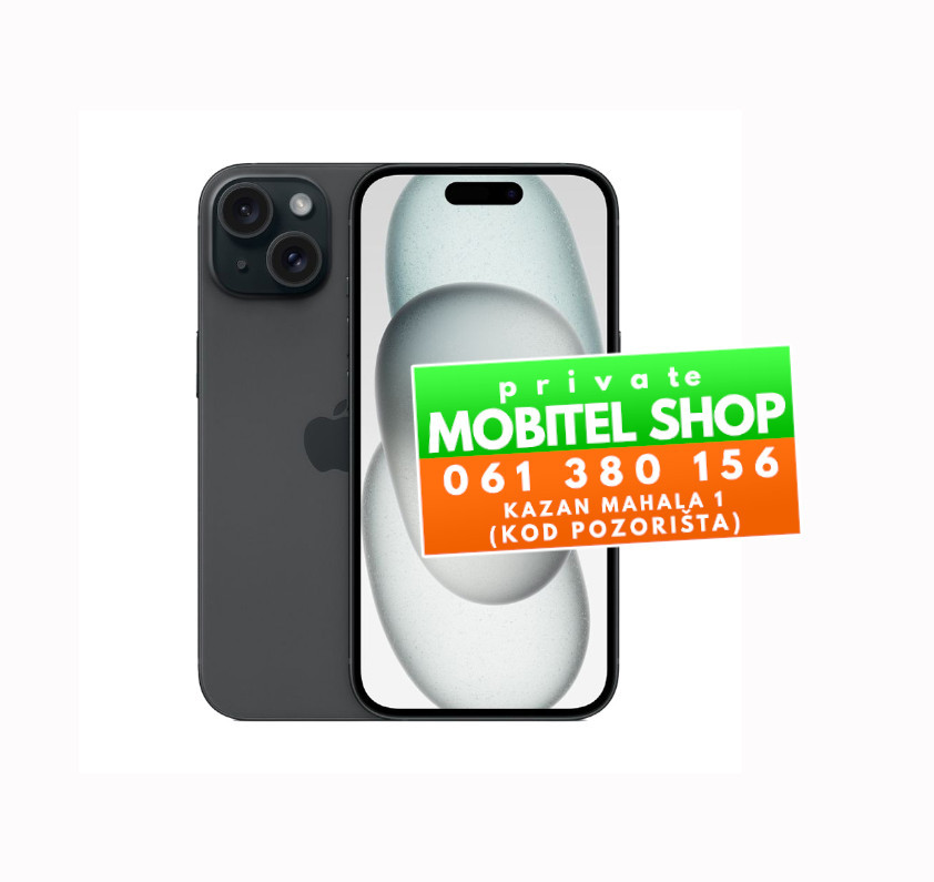 Iphone 15 128GB - NOVO, GARANCIJA — fotografija 1