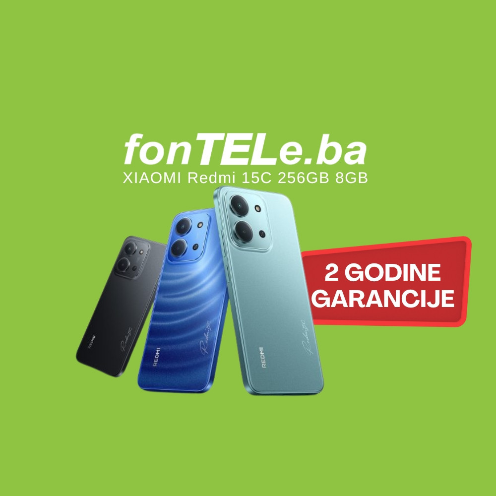 XIAOMI Redmi 15C 256GB 8GB *AKCIJA* 2 GODINE GARANCIJA — fotografija 1
