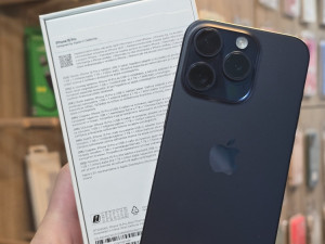 iPhone 15 Pro 128 GB Titanium Blue PERFEKNTO STANJE* 88% Baterija — fotografija 1
