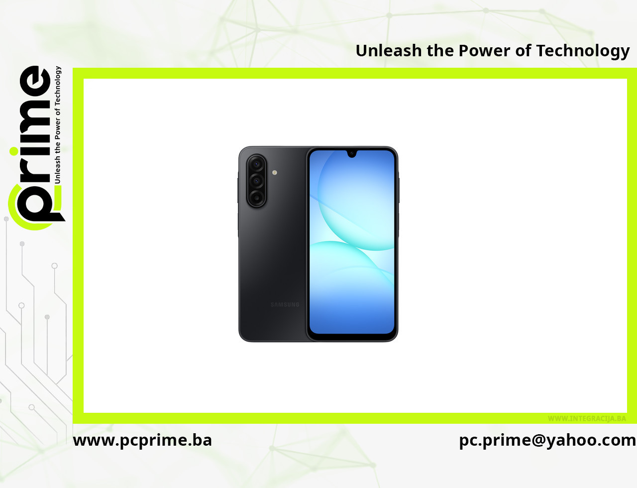MOBITEL SAMSUNG GALAXY A17 8GB 256GB DUAL SIM BLACK — fotografija 1