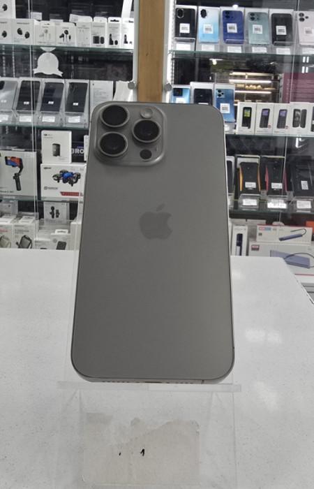 IPHONE 15 PRO MAX 256GB NATURAL 89% BAT. EXTRA STANJE!!! — fotografija 1