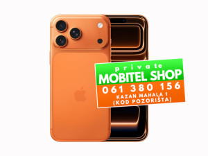 Iphone 17 Pro Max 256GB 256 GB Orange - NOVO, GARANCIJA — fotografija 1