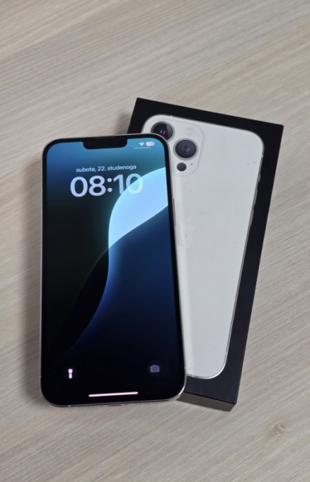 IPHONE 13 PRO MAX 128GB Kao Novo bez ostecenja Garancija — fotografija 1