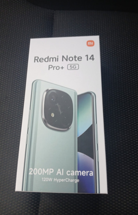 REDMI NOTE 14PRO PLUS 5G 12/256GB LAVANDA NOVO FABRICKI EU!!! — fotografija 1