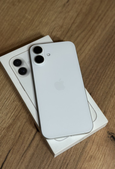 IPhone 16 Plus 128gb BH99% White — fotografija 1