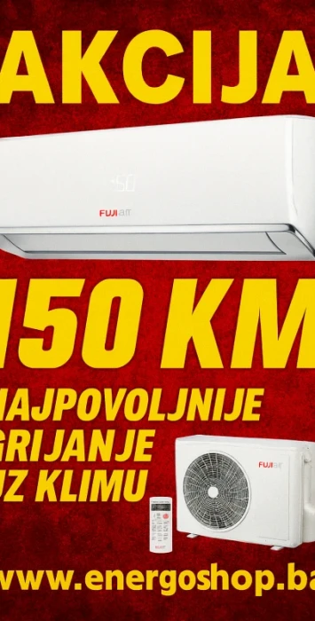 Klima uređaj FUJI Inverter Klime 3,6kW Klime uredjaji — fotografija 1