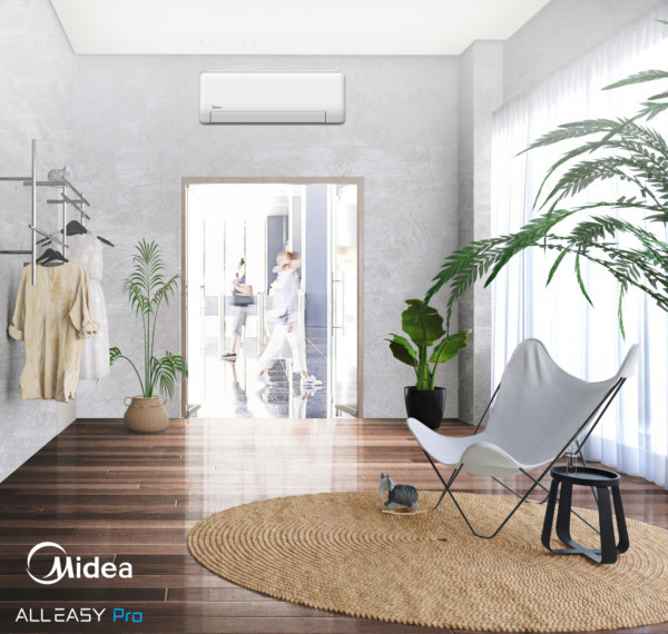KLIMA INVERTER 18 5kW ALL EASY PRO -25C MIDEA A+++ WI-FI 18ka — fotografija 1